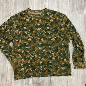 Camouflage Long Sleeve Shirt